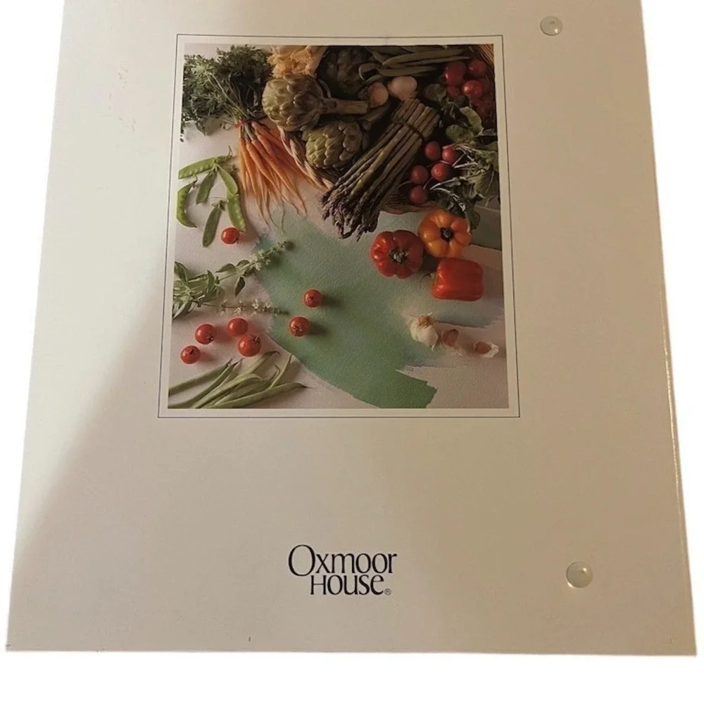 Oxmoor House Light & Easy‎ Cooking Collection 3-Ring Recipe Binder Tabs